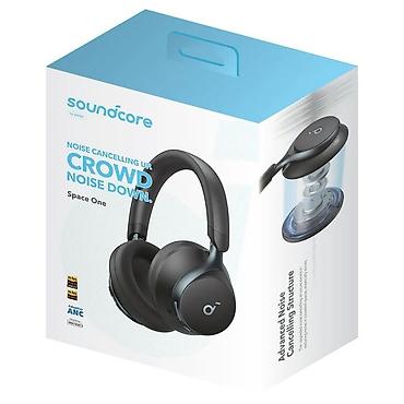 audio technica ath m50: Soundcore Space One – simsiz over‑ear qulaqlıq Xüsusiyyətlər: - Aktiv — 2