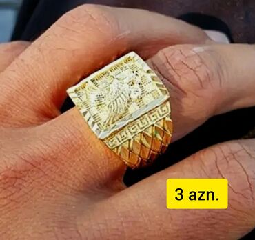 Üzüklər: YENİ, DƏBLİ, PASLANMAYAN materialdan hazırlanmış - ÜZÜKLƏR satılır — 21