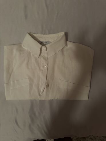 papaqli koynekler: Рубашка S (EU 36), цвет - Белый