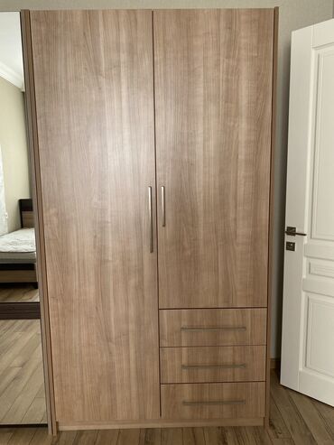 kombi ucun şkaf: İşlənmiş, Açılan, 2 qapılı Düz dolab, Qarderob, paltar dolabı