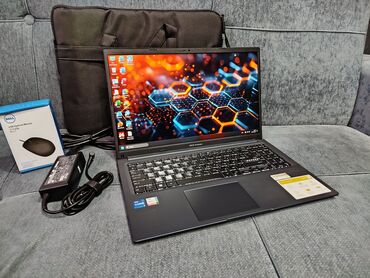 микрофон игровой: Ноутбук, Asus, 16 ГБ ОЗУ, Intel Core i7, 15.6 ", Для работы, учебы, память NVMe SSD