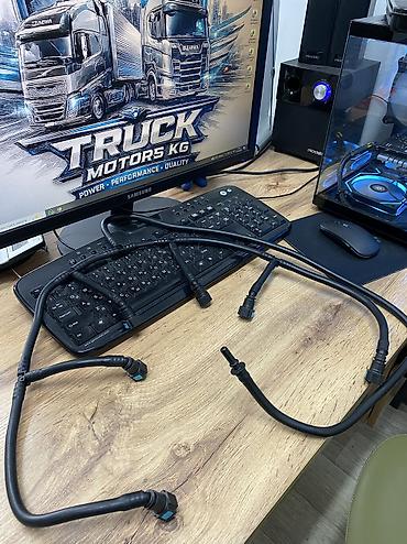 танден: Шланг (подводка) Scania 2016 г., Новый, Оригинал, Германия — 2