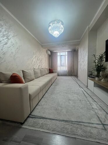 квартира берилет салиева алматинка: 2 комнаты, 68 м², Элитка, 6 этаж, Евроремонт