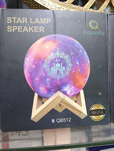 night: Настольная лампа‑колонка Equantu Star Lamp Speaker (модель QB512) - — 3