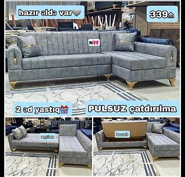 aptek satilir: Künc divan, Qonaq otağı üçün, Bazalı, Açılan — 1