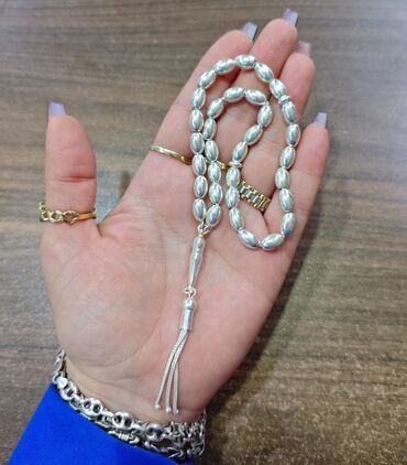 Digər alətlər: Gümüş tesbehler qiýmetlər ferqlidir.70 manatdan baslayır.33 daslidır — 8