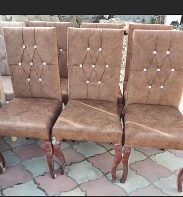 Masa və oturacaq dəstləri: Qonaq otağı üçün, Yeni, Açılmayan, Dördbucaq masa, 6 stul -da lalafo.az — 14 Masa və oturacaq dəstləri: Qonaq otağı üçün, Yeni, Açılmayan, Dördbucaq masa, 6 stul — 14