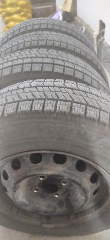 колосо: Дөңгөлөктөр монтажда 185 / 70 / R 14, Кыш, Колдонулган, Комплект, Жеңил унаалар, Темир, тешиктери - 4 — 2