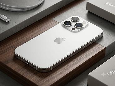 январи 5 1: IPhone 15 Pro, Б/у, 128 ГБ, White Titanium, Кабель, 83 % — 4