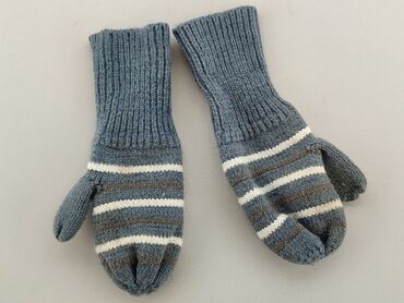 czapka zimowa off white: Gloves, 12 cm, condition - Good