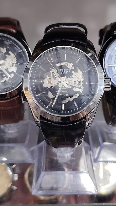 Aksesuarlar: Tissot Skeleton avtomatik qol saatı - Mexanizm: avtomatik (öz-özünə — 9