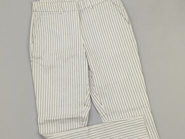 Materiałowe: Spodnie materiałowe, H&M, S, stan - Dobry