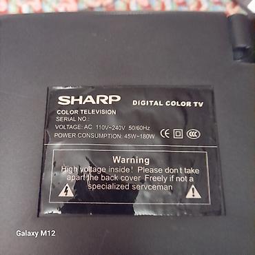Телевизоры: Продам, Tелевизор-Sharp с тюнером,всё хорошо работает. Тюнер новый.На — 8