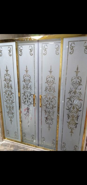 Duş kabinaları, arakəsmələr: Yeni Üstü açıq kabina, Künc üçün, Pulsuz çatdırılma — 27