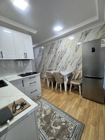 Uzunmüddətli kirayə mənzillər: Super təmirli 3 otaqlı Kirayə Verilir. Dord Gardaş sarayinda 6 — 17