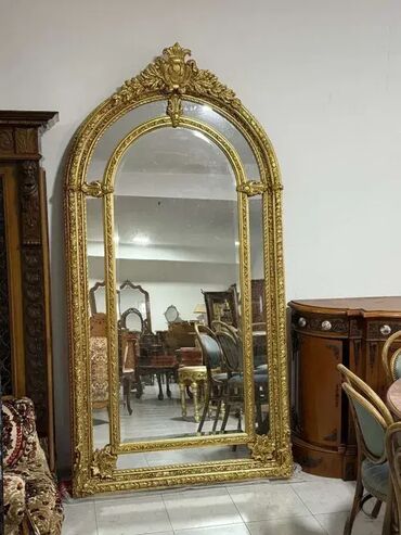polovan nameštaj polovne ugaone garniture: Veliko stilsko ogledalo 220 x 116cm Odlicno stanje_x000D_|x|x116 x