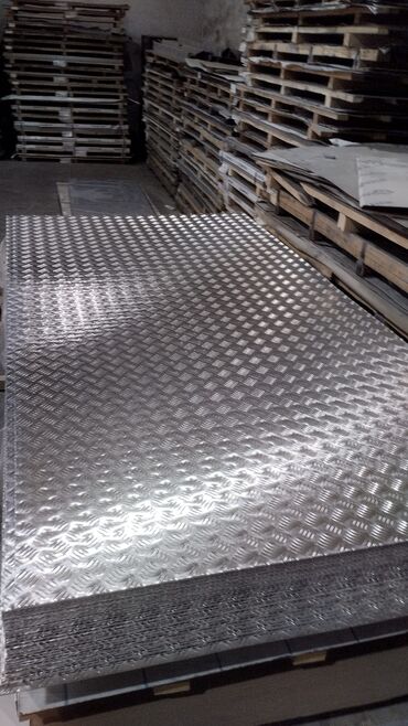 Digər metal məhsullar: Alüminium rifli/sürüşməyə davamlı saclar - Material: Alüminium - — 14