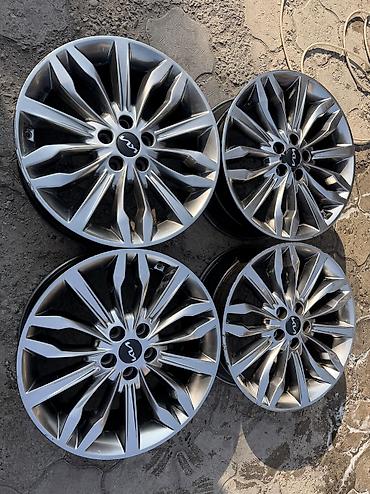 Куйма Дисктер R 19 Kia, Комплект, тешиктери - 5, Колдонулган