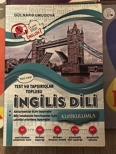 Kitablar və jurnallar: Məhsul: İngilis dili üzrə imtahan hazırlığı üçün kitablar toplusu — 2
