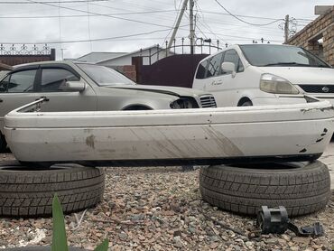 вампер сешка: Задний Бампер Mercedes-Benz Б/у, цвет - Белый, Оригинал