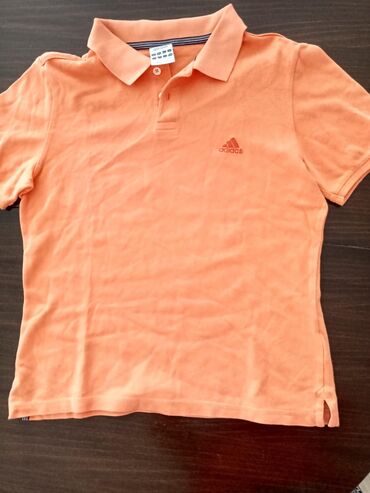 majice tri četvrt rukavi: Adidas, M (EU 38), Cotton, color - Orange