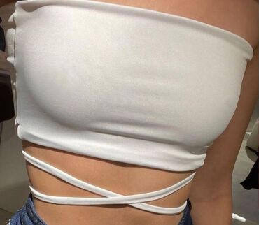 Topovi: L, Viskoza, Jednobojni, bоја - Crna — 12