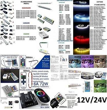 Rasveta: ARMATURE Led paneli hrom led trake led reflektori. Led paneli NOVI — 8
