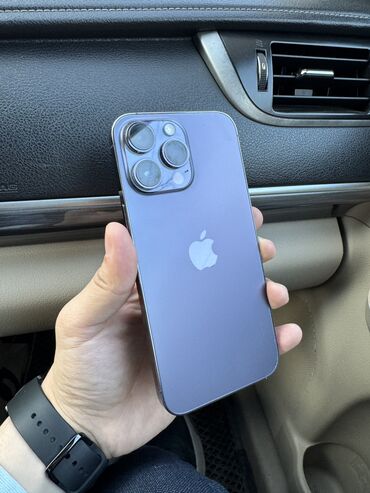 iphone под подушкой: IPhone 14 Pro Max, Б/у, 512 ГБ, Deep Purple, Коробка, 87 %