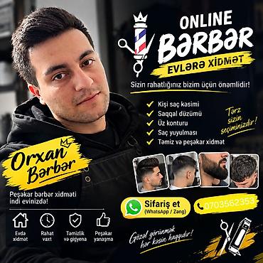şifer ustası: Bərbərlər | Saç kəsimi — 1