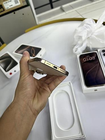 Уюлдук телефондор жана аксессуарлар: IPhone 16pro max 256гб золотистый цвет АКБ 90% коробка документ — 4