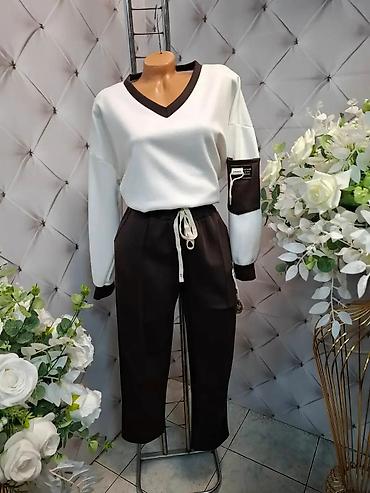 Gornji i donji deo: Ženski komplet trenerke – više modela i boja - Dvodijelni set: gornji — 3