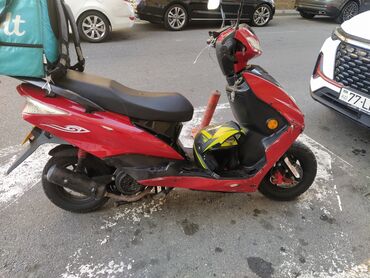 скутер купить бу: Salam maped 125 kubdu ama. senetde 49 qeyd olunub mator 10 gundu her