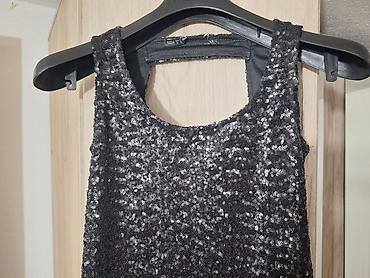 lindex deca: Prelepa kratka crna haljinica. Nošena jednom. Veličina L(40) ali više — 3