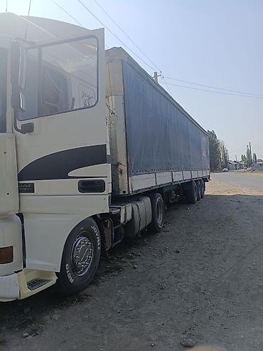 мото зонтик: Тягач, DAF, 2001 г., Тентованный — 5