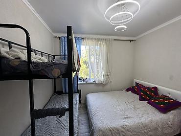 кыватира бишкек: 2 бөлмө, 45 м², Жеке план, 2 кабат, Евро оңдоо — 5