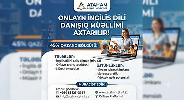 bağca muəllimi: Müəllim tələb olunur, Xarici dillər — 1