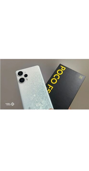 Poco: Poco F5, Б/у, 256 ГБ, цвет - Белый, 2 SIM