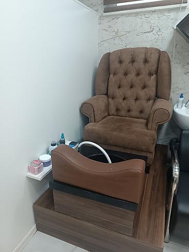 Salon, tibbi mebel: Pedikür üçün komfortlu kreslo və quraşdırılmış vanna sistemi - — 3