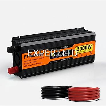 skuter adapter: Yeni Inverter, 100-300 Vt, 12 - 220 volt, Ünvandan götürmə, Ödənişli çatdırılma, Rayonlara çatdırılma — 3