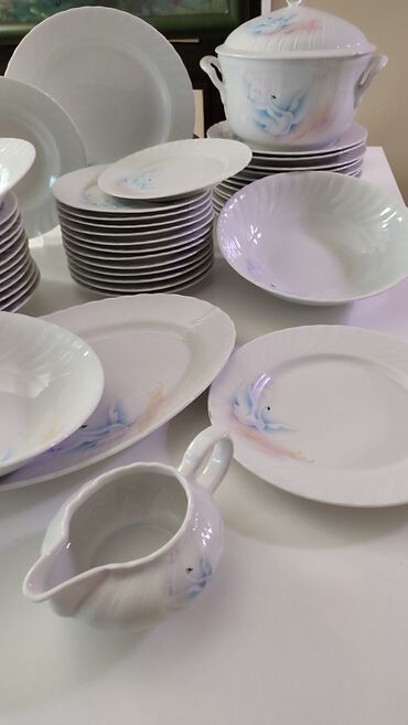 Kompleti posuđa: Vintage porcelanski servis za ručavanje, iz stare Jugoslavije, marke — 19
