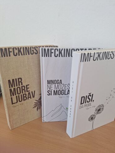 Books, Magazines, CDs, DVDs: Djura Kelj knjige Diši da prodje-prodata Mir More Ljubav-1500rsd