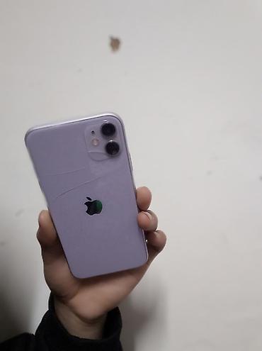 Уюлдук телефондор жана аксессуарлар: Смартфон Apple iPhone 11, фиолетовый Арты крышкасында сынык бар камера — 2