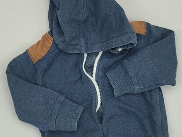 kurtka przejściowa chłopięca: Sweatshirt, George, 12-18 months, condition - Good