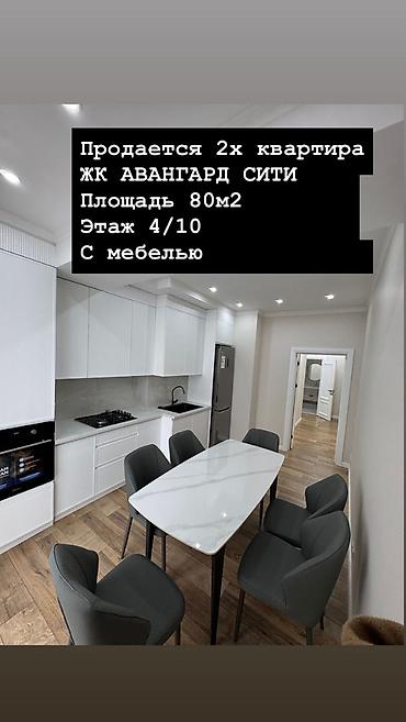 Продажа квартир: 2 комнаты, 80 м², Элитка, 4 этаж, Евроремонт — 1