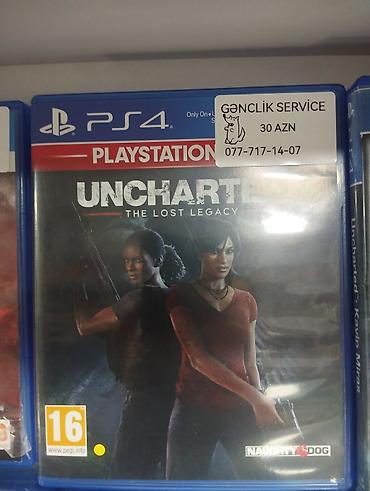 uncharted lost: PS4 oyunu: Uncharted: The Lost Legacy - Platforma: PlayStation 4 - — 1