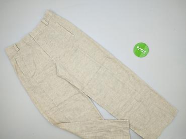 zara len: Zara, Spodnie materiałowe damskie, rozmiar L — 2