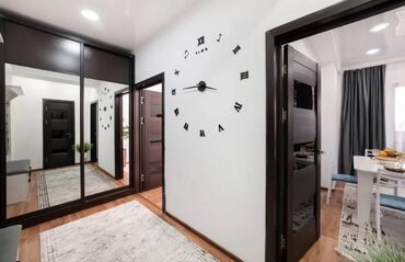 1 комнатная квартира без мебели: 1 комната, 42 м², Элитка, 6 этаж, Дизайнерский ремонт