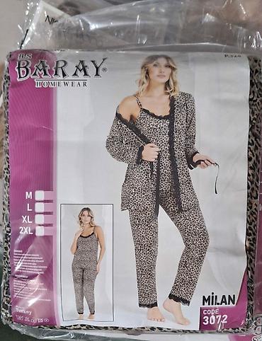 parfemske note: Ženski kućni set/睡wear BS Baray Homewear – model MILAN, šifra 3072. - — 1