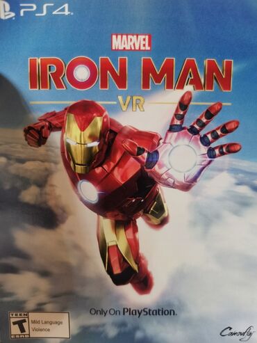 marvel spiderman: Ps4 marvel iron man VR oyunu gift kart