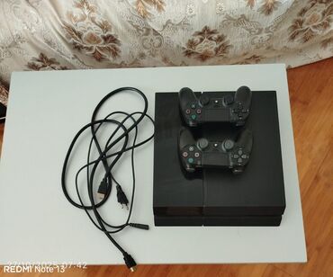 xbox joystick qiymeti: PlayStation 4 konsolu (GTA V örtüklü panel dizaynı) – tam dəst